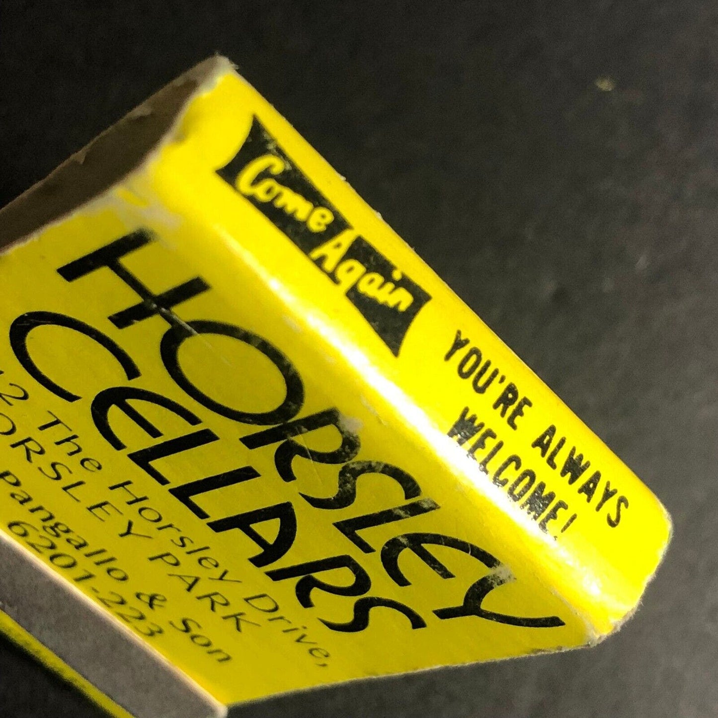 Horsley Cellars Beer Wine Horsley Park Australia c1968-73 Full 20-Strike Scarce