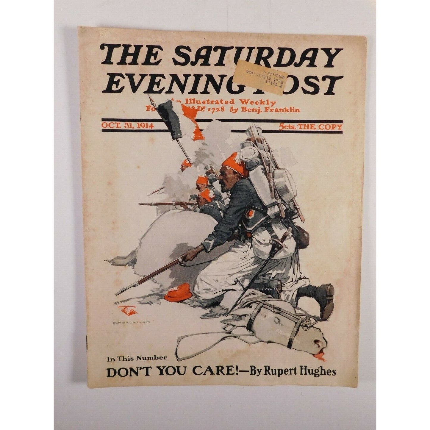 Complete 10/31/14 Saturday Evening Post + Cover Only 6/16/17 & Collier's 3/11/16