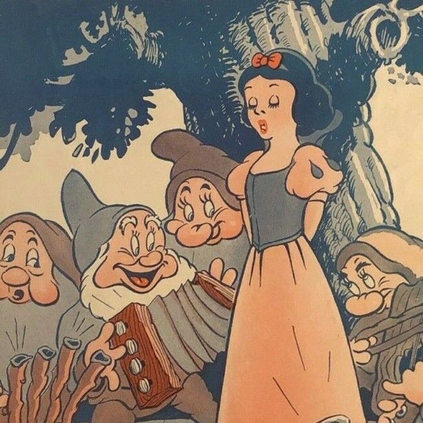 1930's Disney Sheet Music - "Some Day My Prince Will Come" from "Snow White"