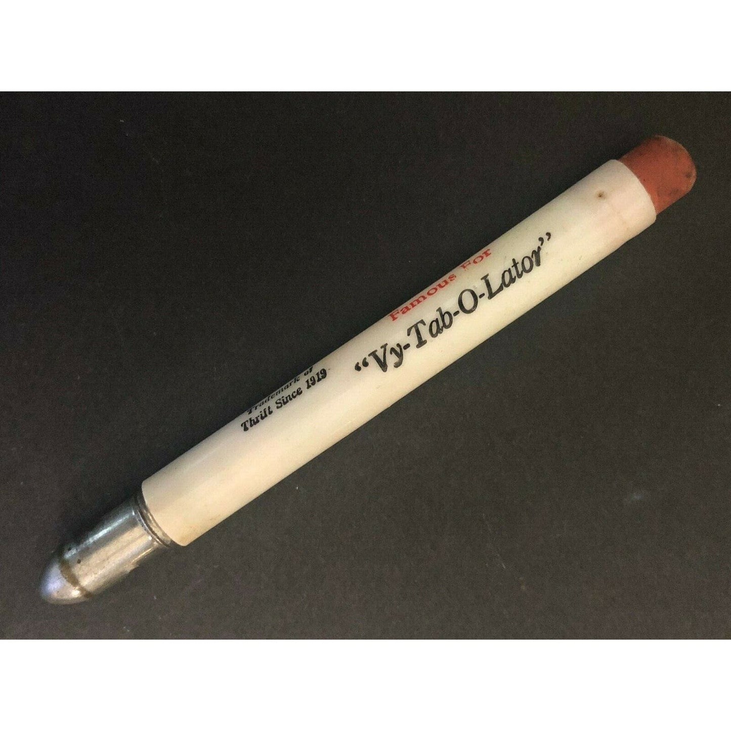c1940's "McDonald's Vitamized Feed Fort Dodge, Iowa" Advertising Bullet Pencil