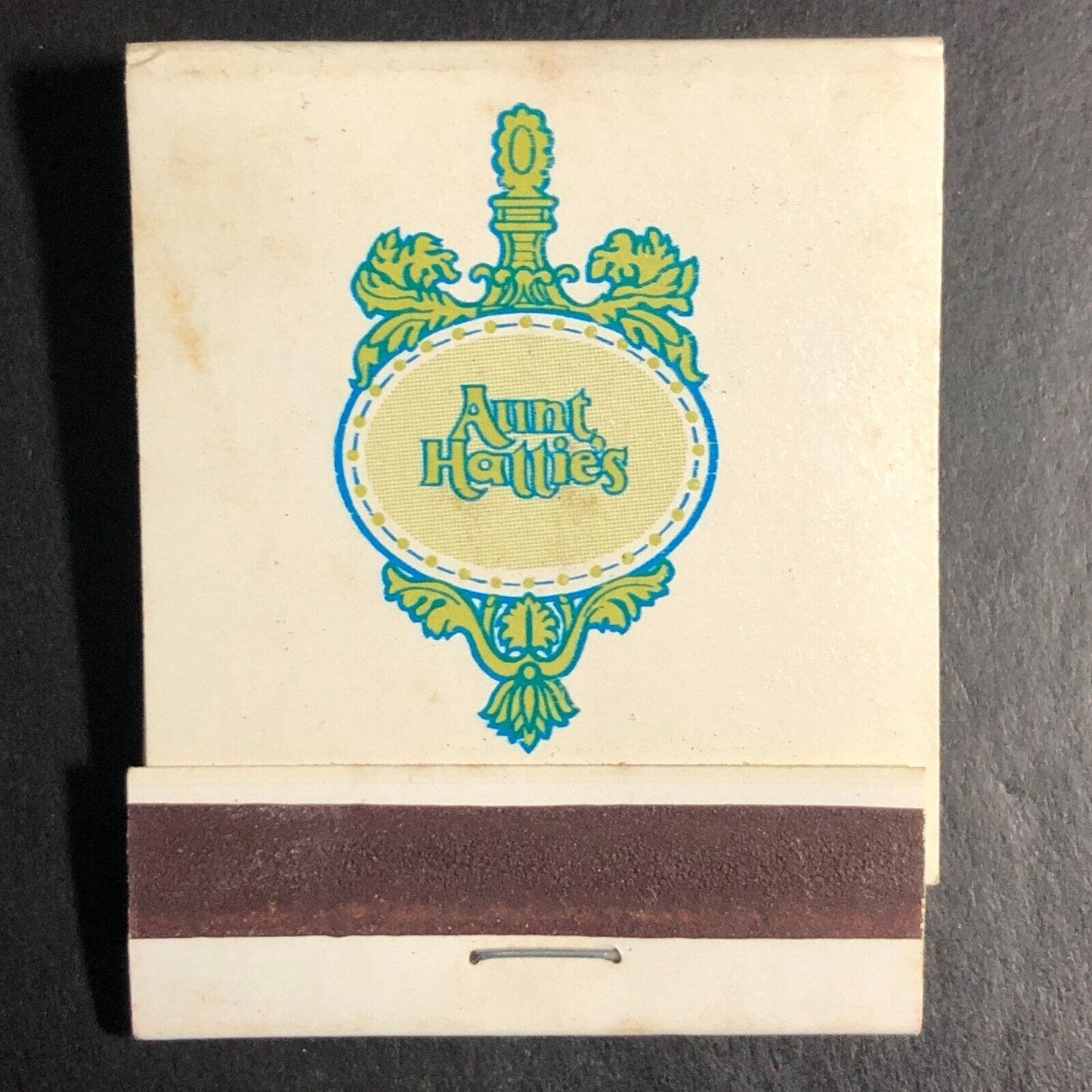 Aunt Hattie's Restaurant Townhouse St Petersburg Matchbook c1968-73