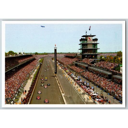 c2008 Indy 500 - Start Finish Line - Motor Speedway NOS 4" x 5 3/4" Postcard