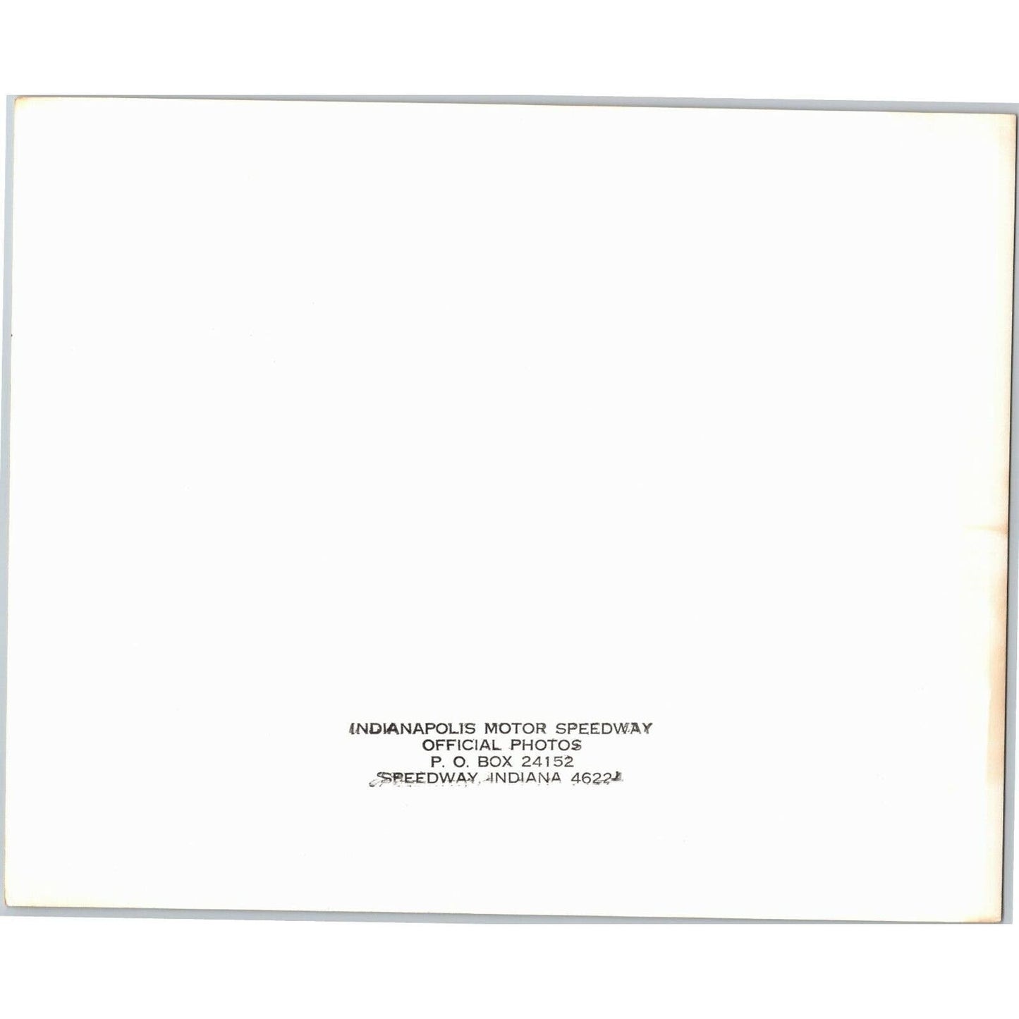 Indy 500 1964 Don Branson Friction Roofing 8x10 B&W Original Photo - Stamped