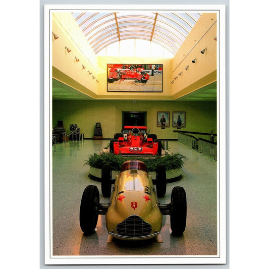 c1989 Indy 500 - Hall of Fame Museum - Motor Speedway NOS 4" x 5 3/4" Postcard