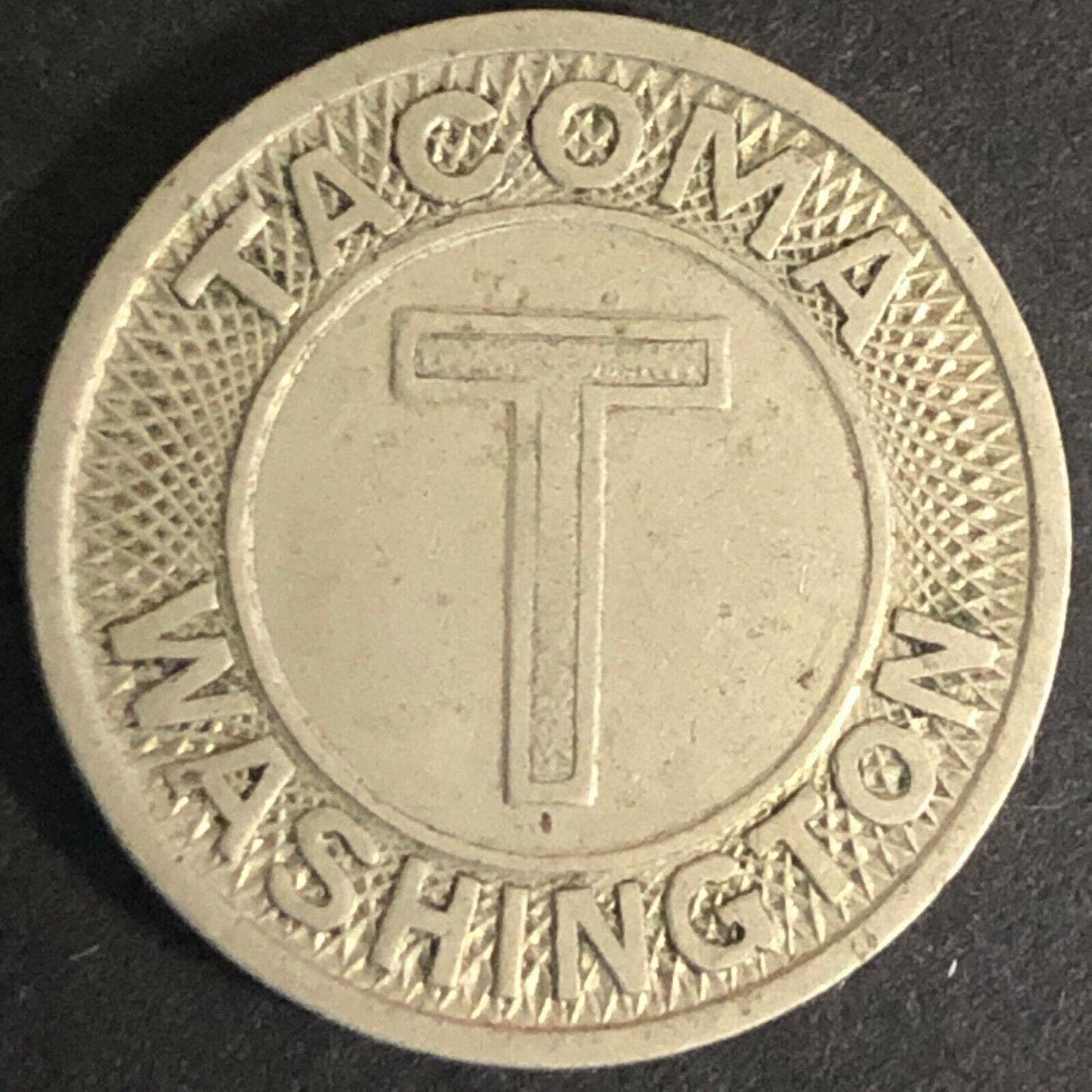 Vintage 16mm Brass Token Tacoma Washington "Good For" 1 Fare