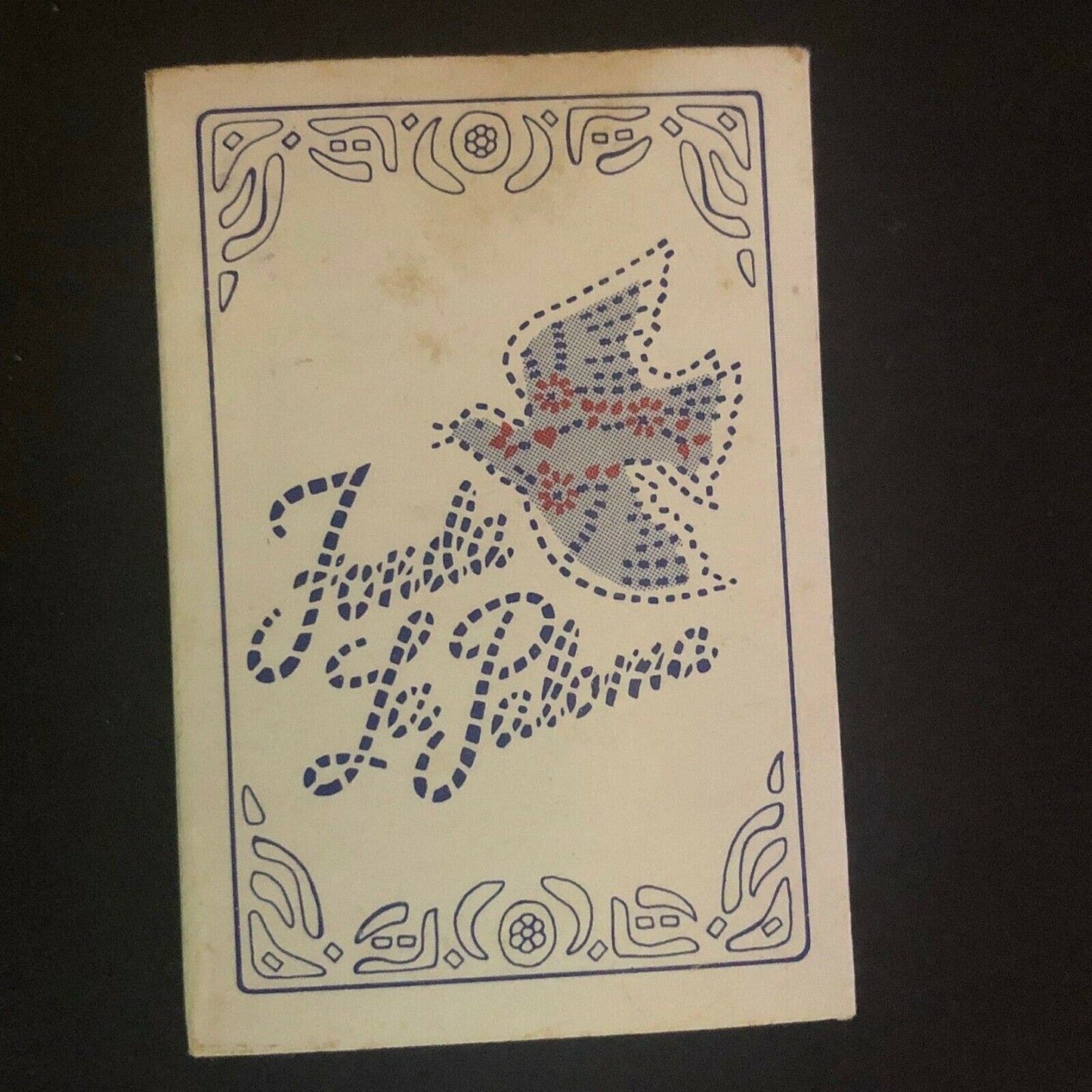 c1980's Wooden Matchbox Matchbook "Fonda La Paloma" Cos Cob, CONN.