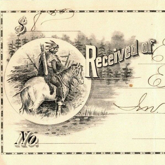 1900 $8.50 Check From Ephraim Baker* to Loewy Drug (Cough Syrup Co. Baltimore)