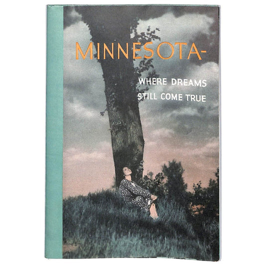 Minnesota "Where Dreams Still Come True" Map c1934 VGC Chicago World's Fair*