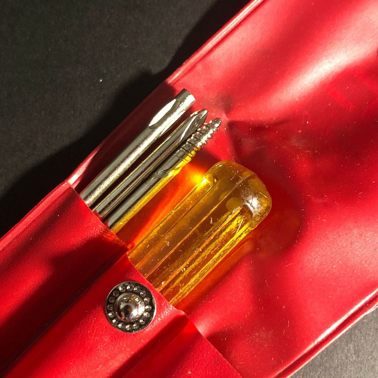 Vintage Plastic CN Canadian National Railroad Premium Screwdriver Kit