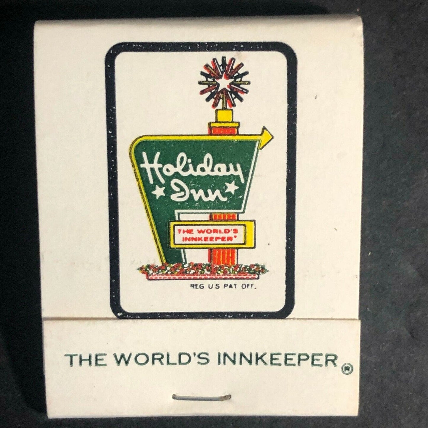 Vintage c1970's Full Matchbook "Holiday Inn" Holidex Computer Chicago Hillside