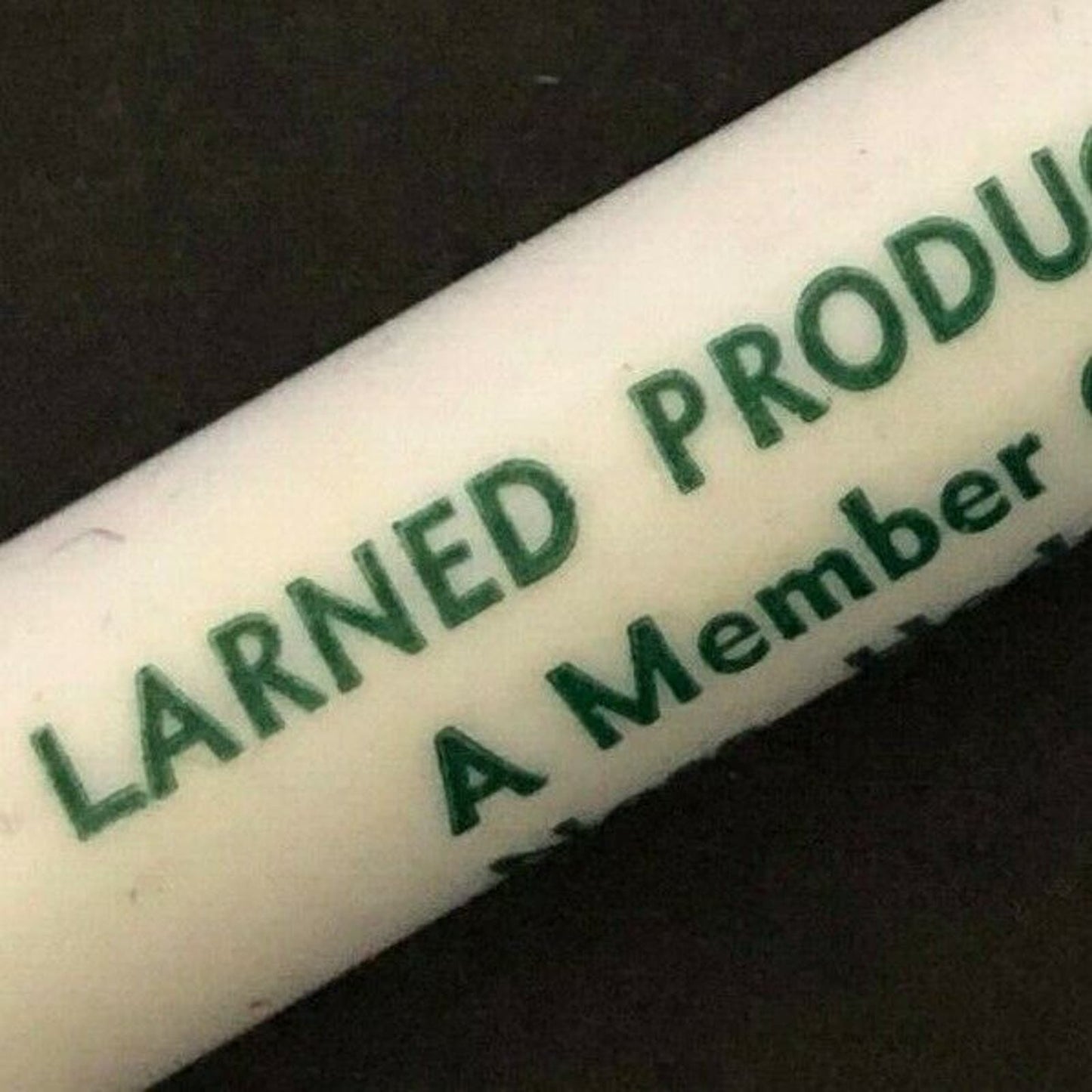 c1950's-60's Larned Production Credit Kansas Counties Mech. Advertising Pencil