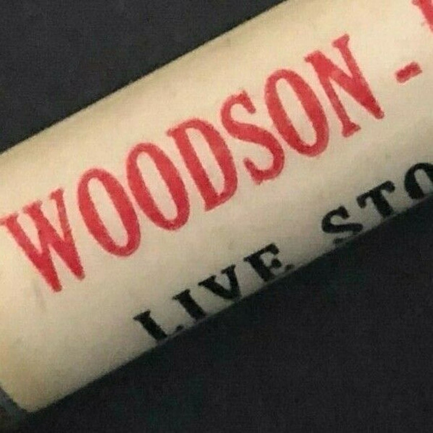 c1930's40's "Woodson Fennewald Live Stock Yards, IL" Advertising Bullet Pencil
