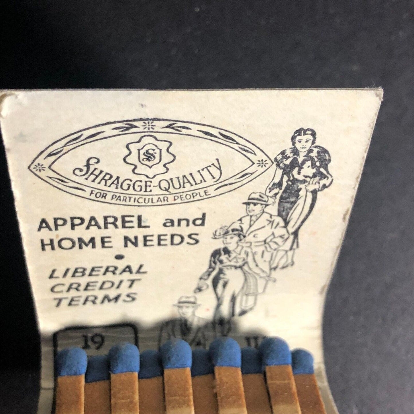 Federal Apparel "Spare Change Payments" Reno Matchbook c1940's-50's 20-Strike