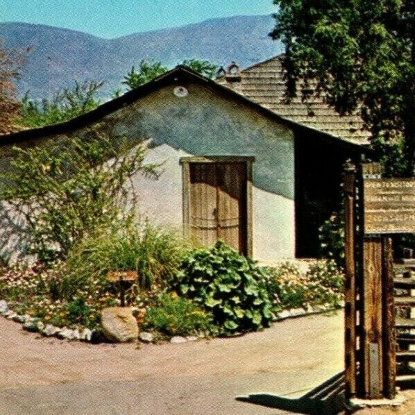 Vintage Postcard - Adobe de Palomares Pomona, California