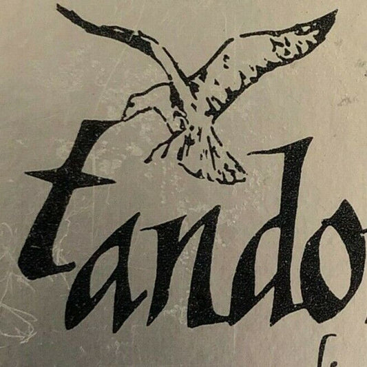 c1980's Wooden Matchboxes Matchbooks "Tandom's Restaurant" Branford, CT