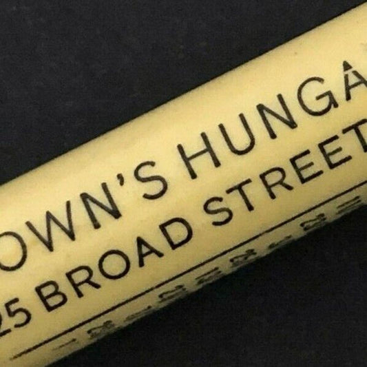 c1940's-50's Brown's Hungarian Cake Flour NYC Mechanical Advertising Pencil