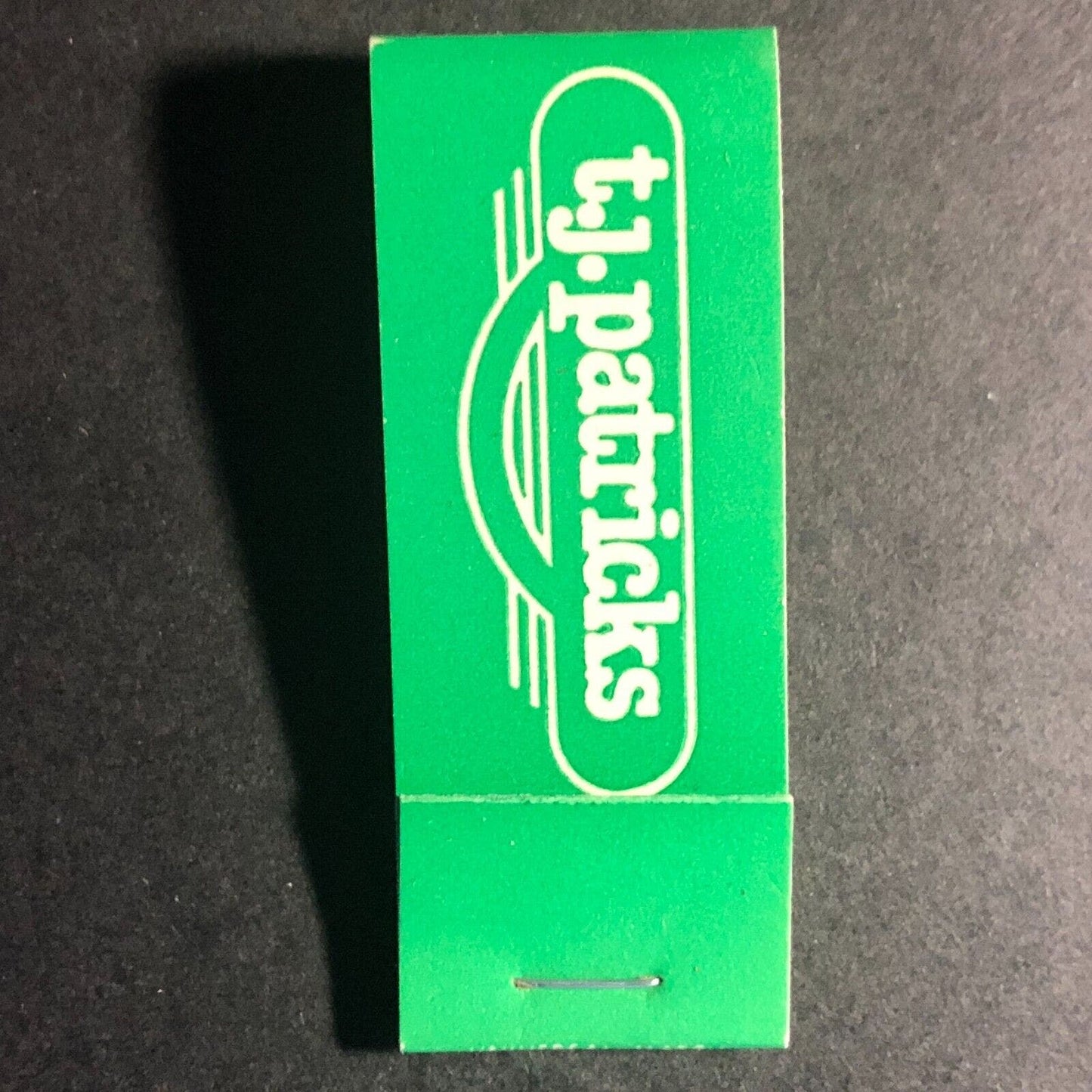T.J. Patricks Restaurant Chicago Full Matchbook c1981-84 Scarce VGC