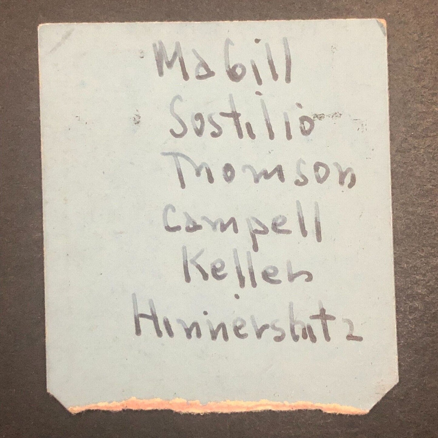 Hatfield-Hi Speedway c1955 Auto Racing Rain Check Ticket Stub Scarce