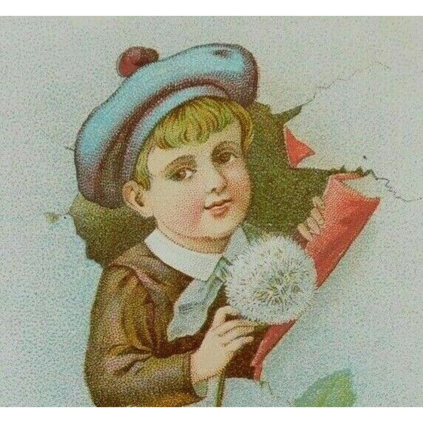 Victorian Advertising Trade Card - The "Most Attractive" "Love" Sewing Machine