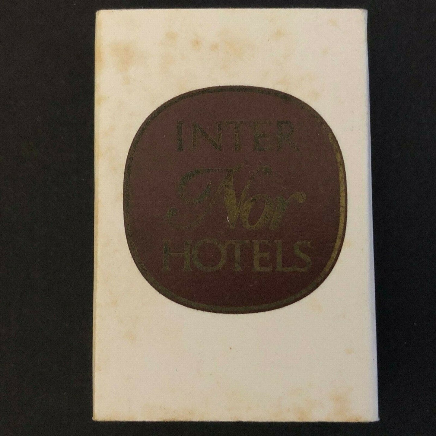 c1980's-90's Wooden Matchboxes / Matchbooks "Inter Nor Hotels" Oslo, Norway VGC