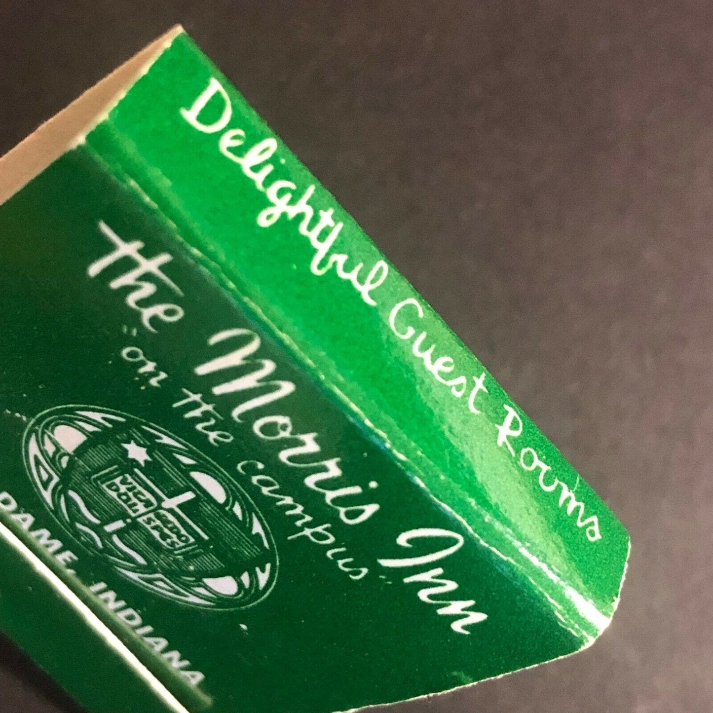 Vintage c1970's Full Matchbook "The Morris Inn of Notre Dame" Indiana