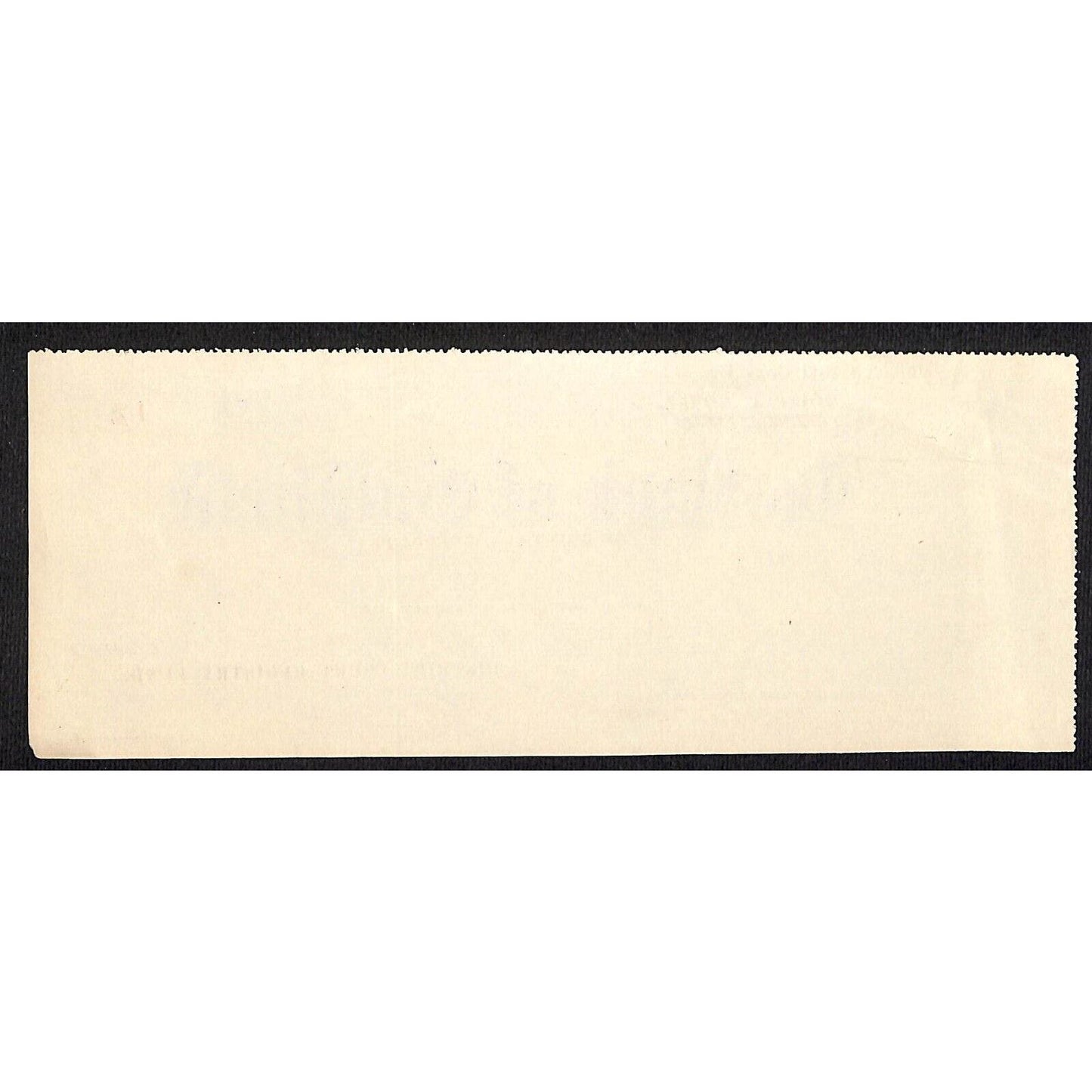 Bank of Cripple Creek / Goldfield, CO 1900 - 190? Unused Bank Check #9