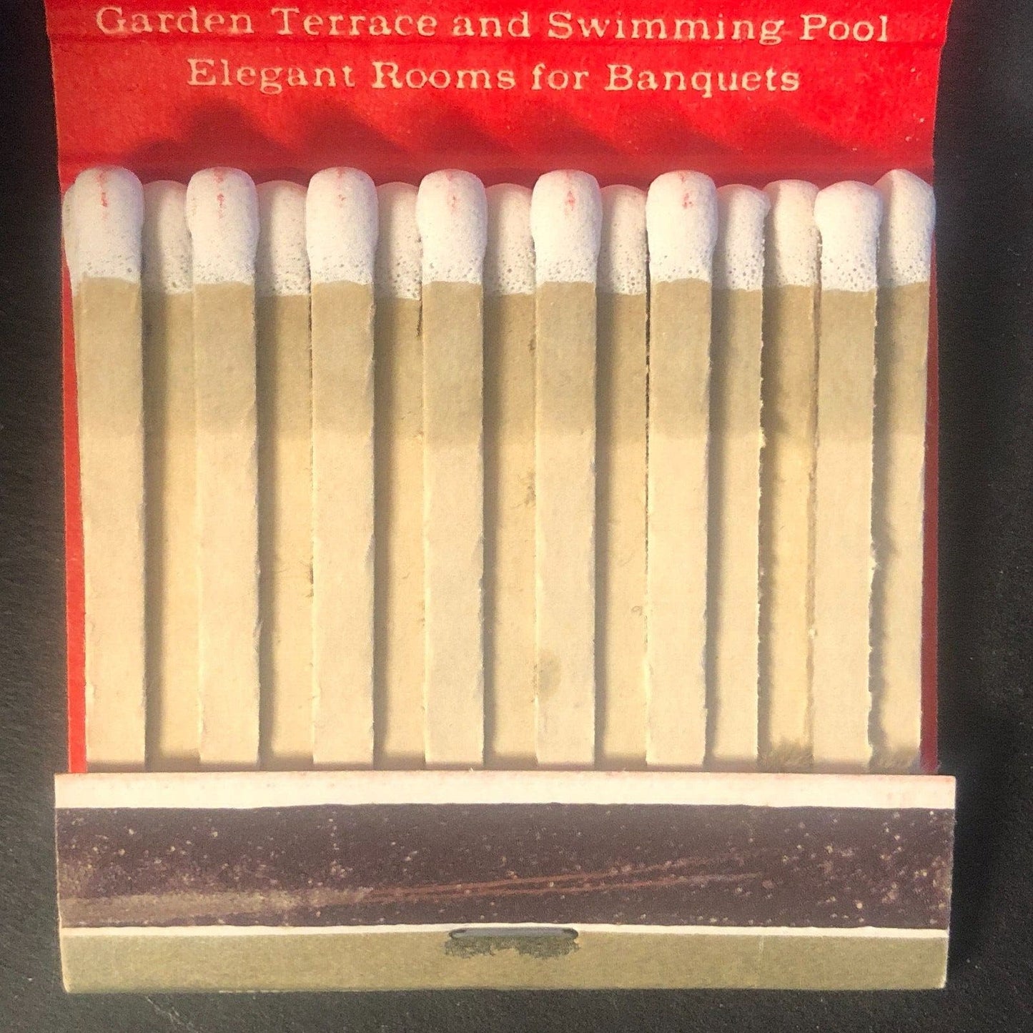 Water Tower Inn Coach and Four Chicago Vintage Mostly Full -2 Matchbook c1950's