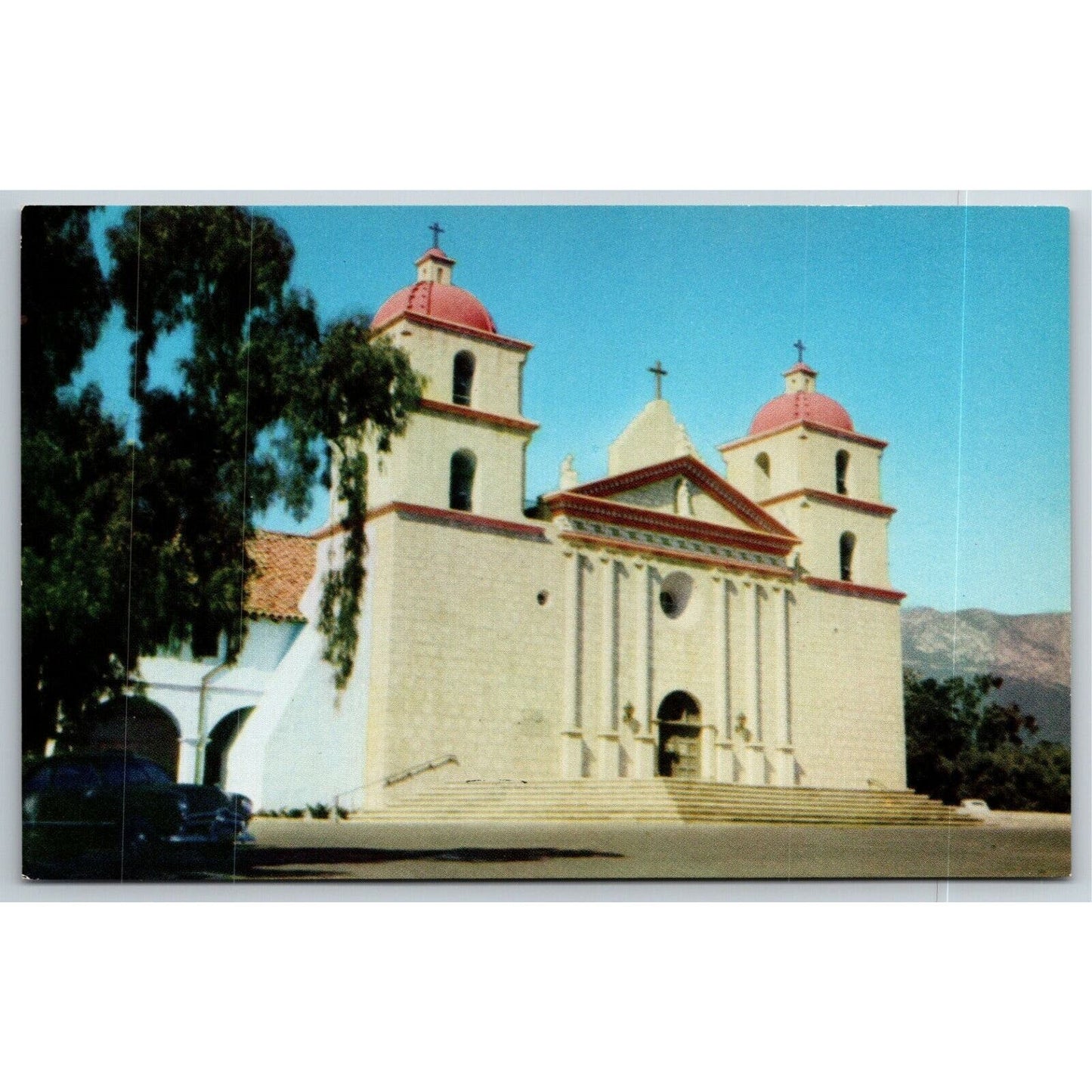 Vintage Postcard "Santa Barbara Mission"