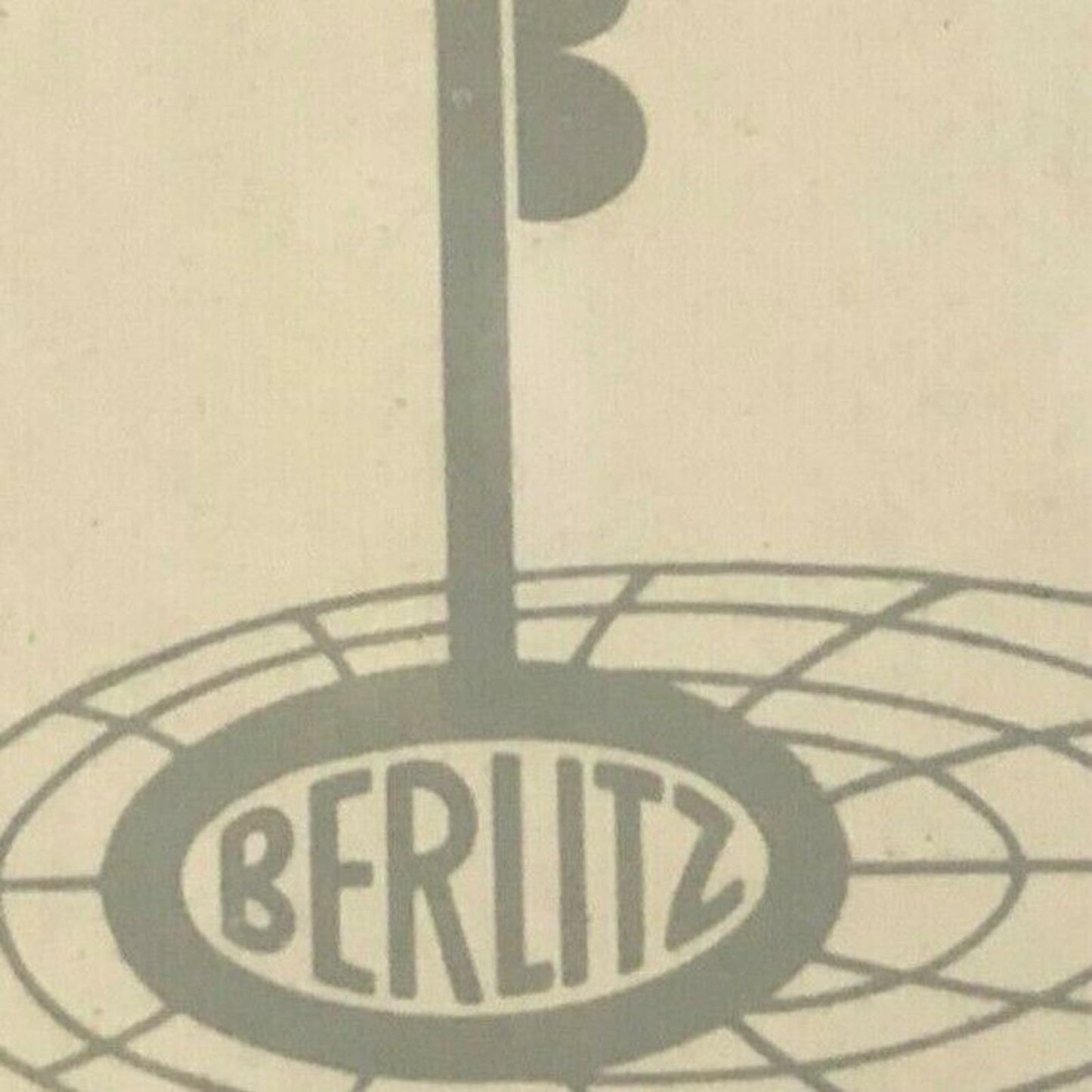 c1960's-70's Wooden Matchbox / Matchbook - Berlitz School of Languages NY, NY