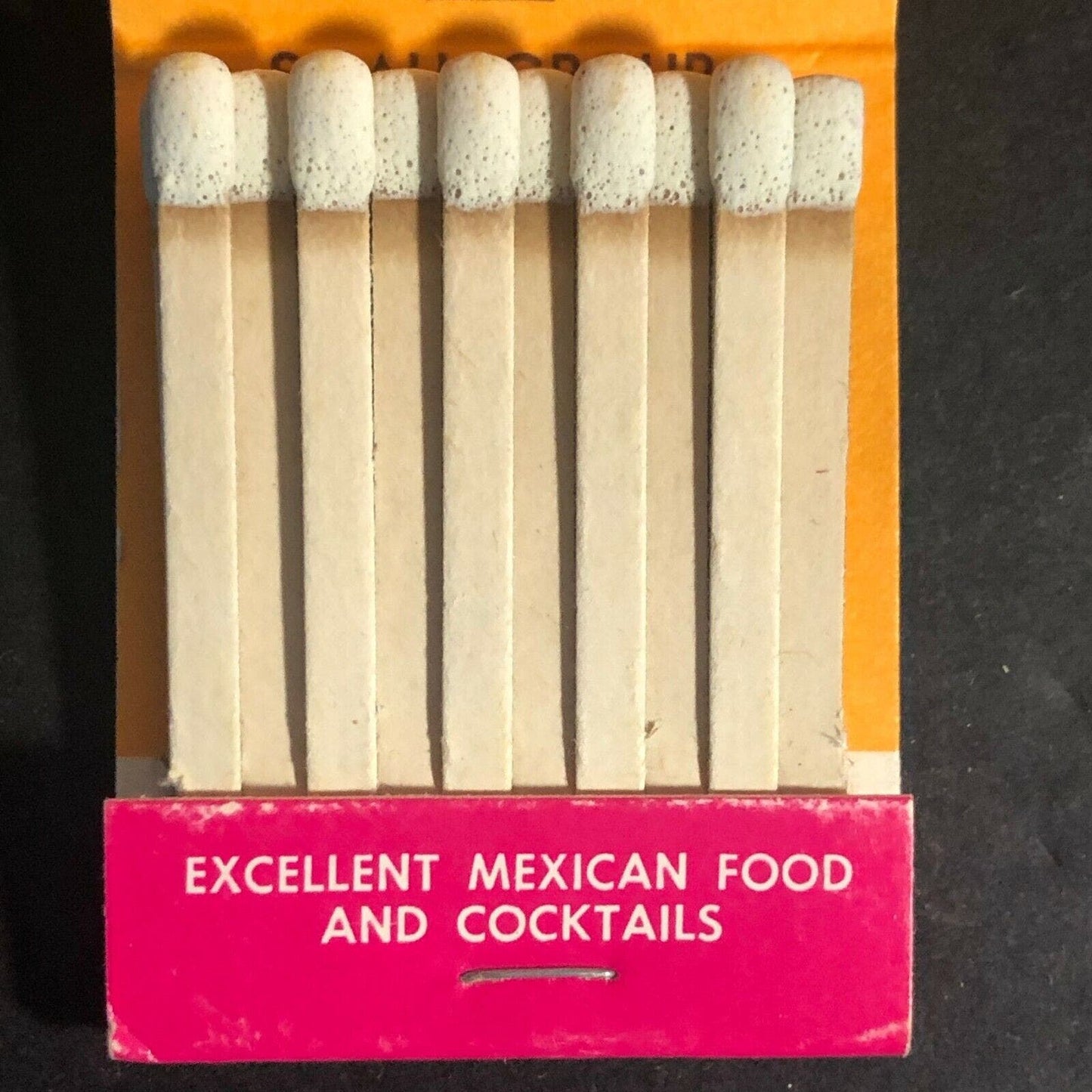 Vintage c1970's-80's Full Matchbook "Su Casa" Mexican Restaurant Chicago