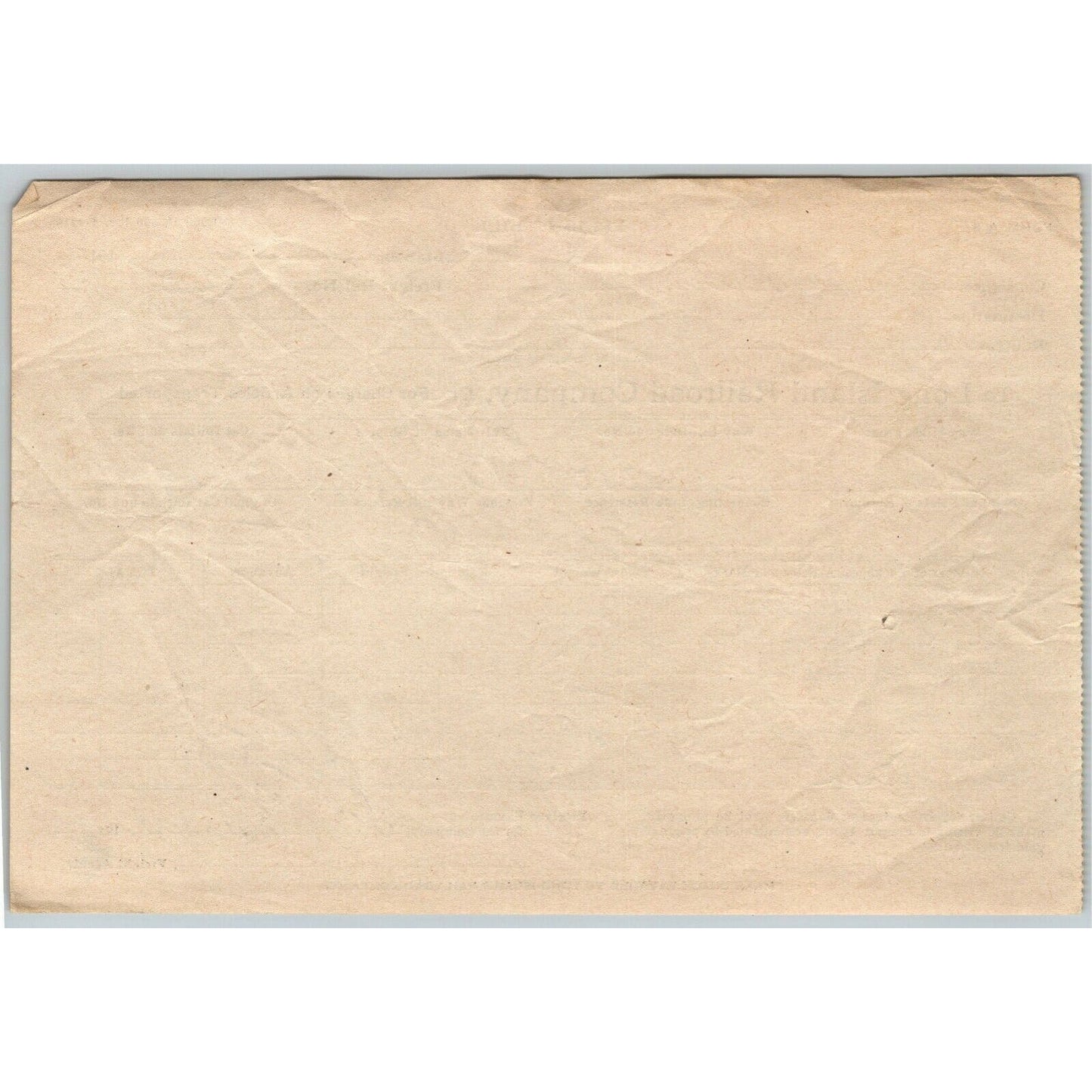 1914 Long Island Railroad Letterhead / Freight Bill 2 Bushels of Sugar Hammel NY