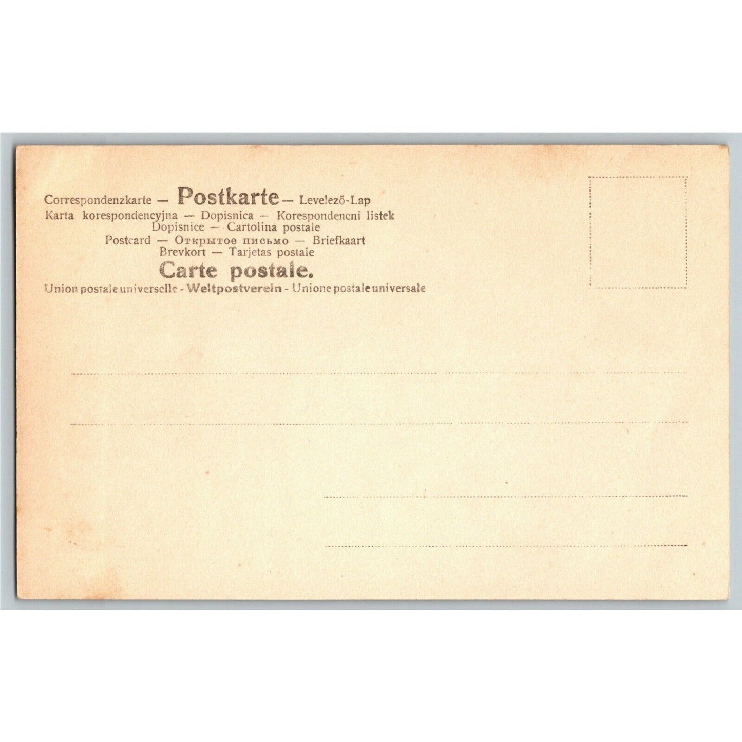 c1905 Vintage Russian RPPC* Theatre / Stage / Screen Actress Postcard (4407)