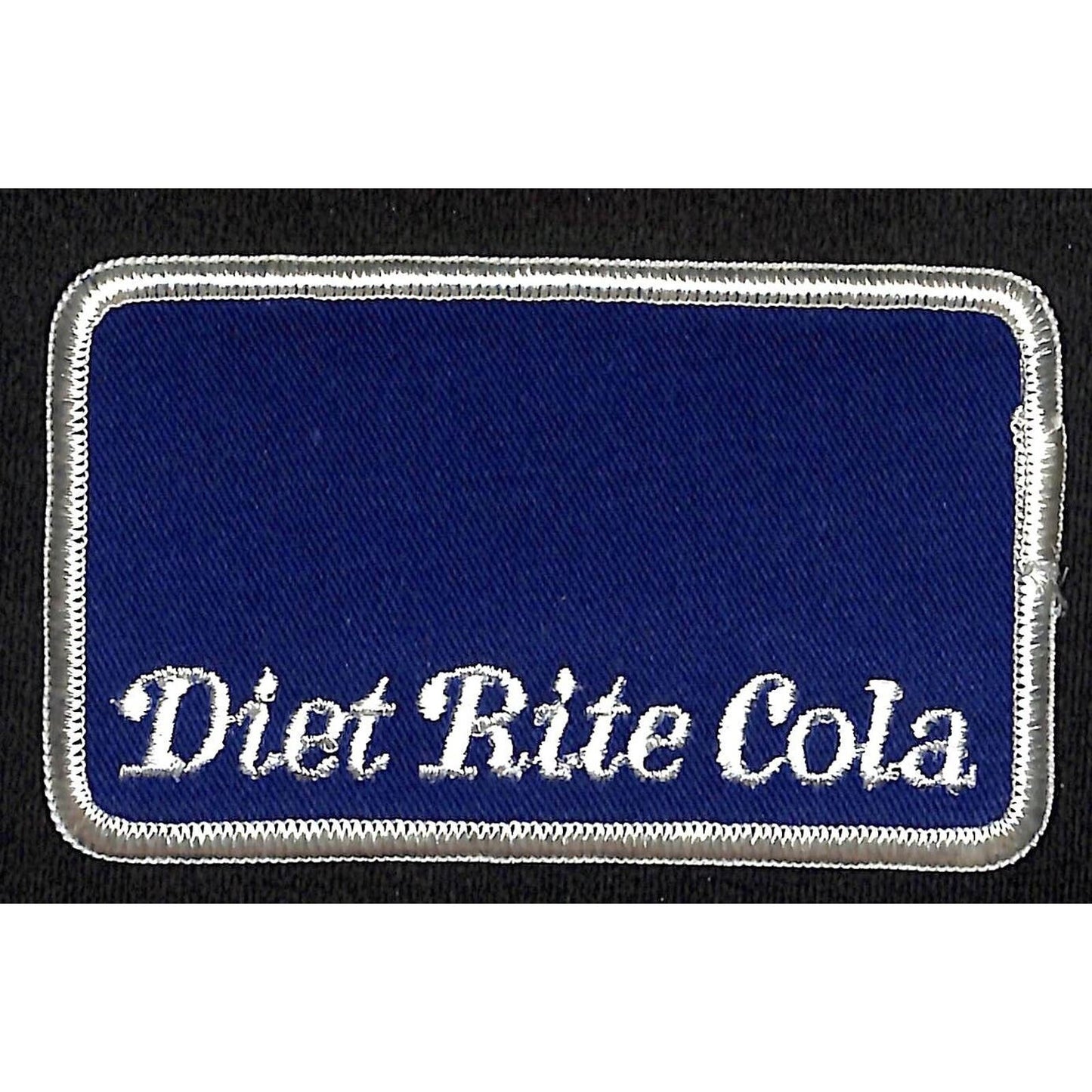 Diet Rite Cola Embroidered Soda Patch c1960's-70's - VGC Scarce