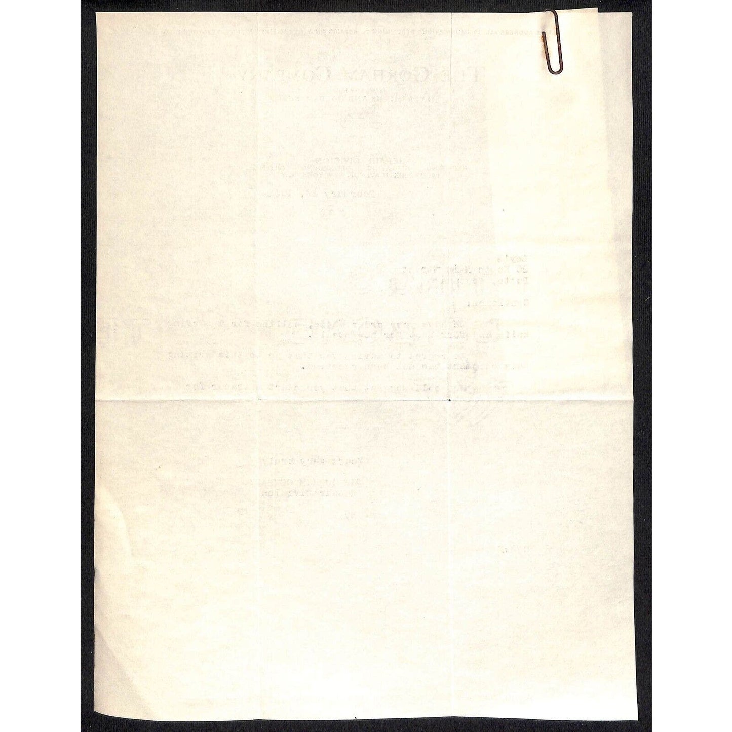 Leys Jewelry Butte, MT 1932 Gorham Silver Co. Letterhead w/ Ins. Mail Receipt