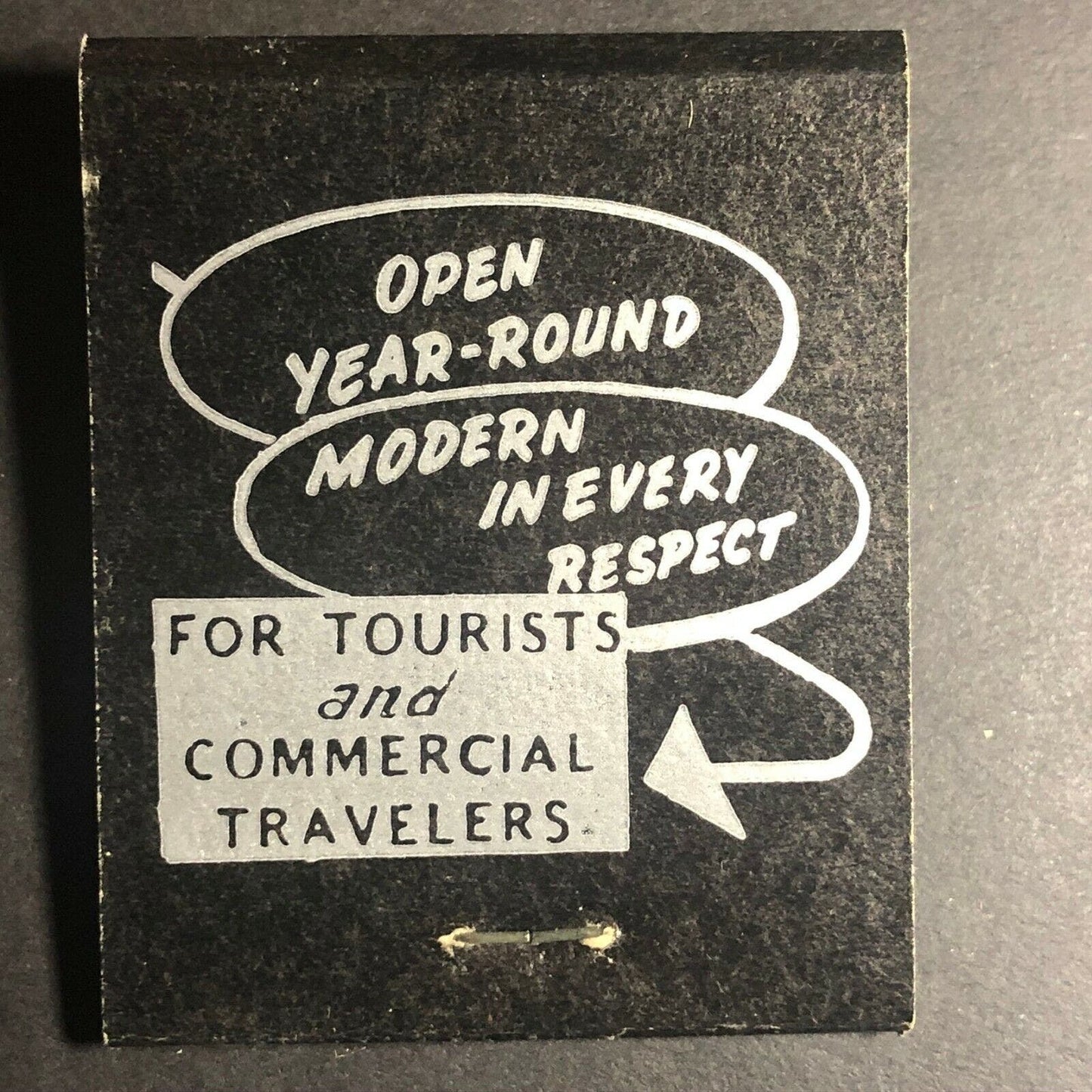 1960's-70's Full Matchbook - "Richmond Plaza Motel" Ottawa, ONT