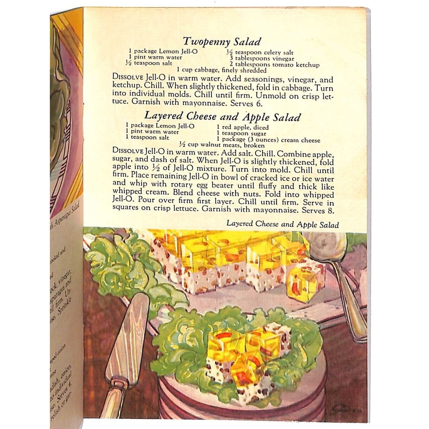 Jell-O Recipe Booklet "What Mrs. Dewey Did" 48 Fascinating New c1932 23pp.