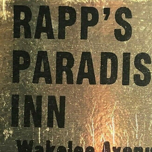 1960's-70's Full Matchbook - "Rapp's Paradise Inn" Ansonia, CT
