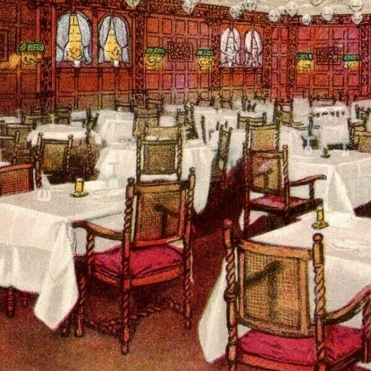 "The Blackstone" Club Grill Chicago - Vintage Postcard Not Posted