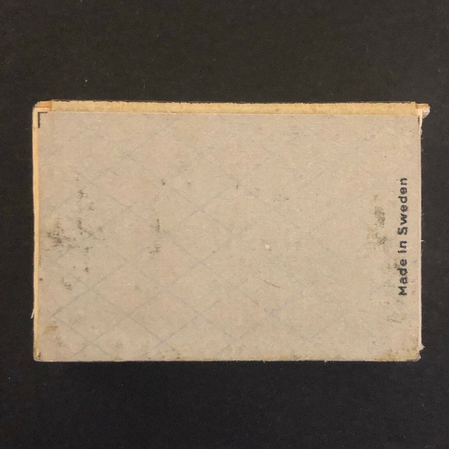 c60's Moline, IL Foil Wooden Matchbox / Matchbook "The George Evans Corp."
