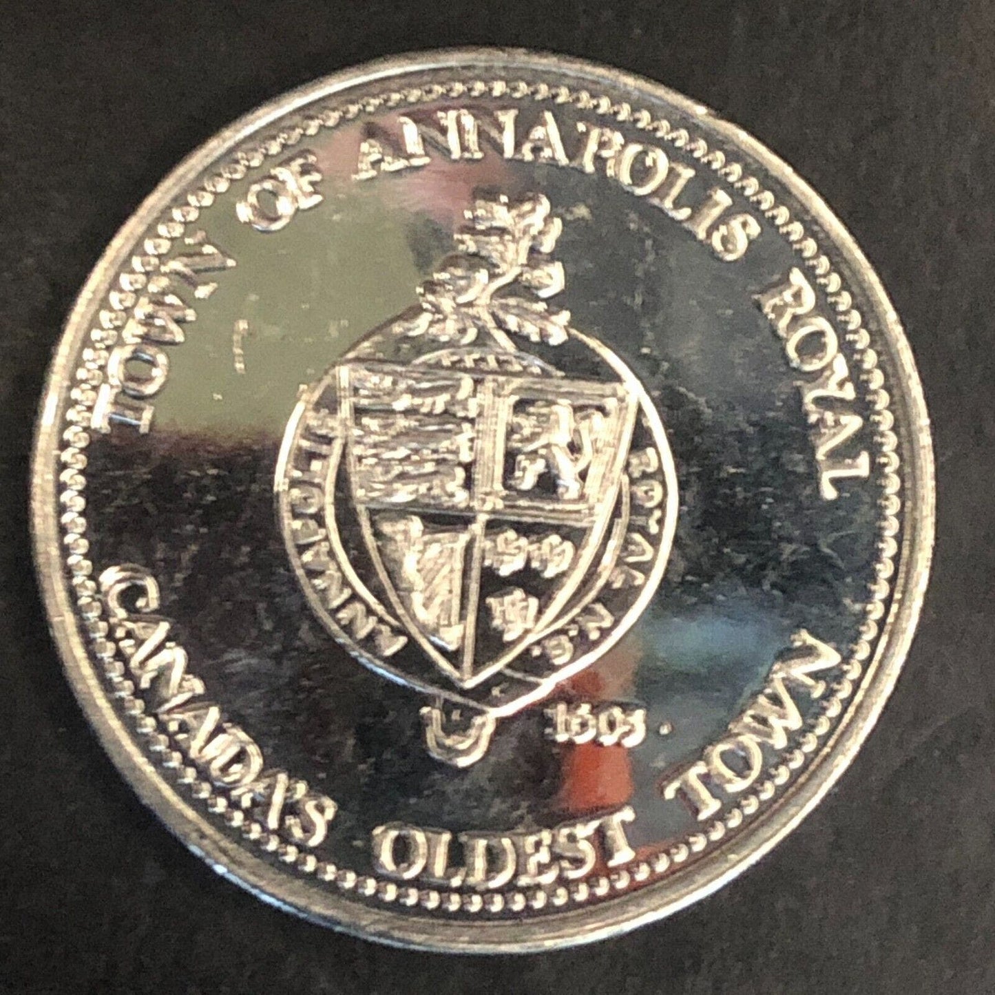 Annapolis Royal Historic Restoration Gardens Medal 33mm 13g