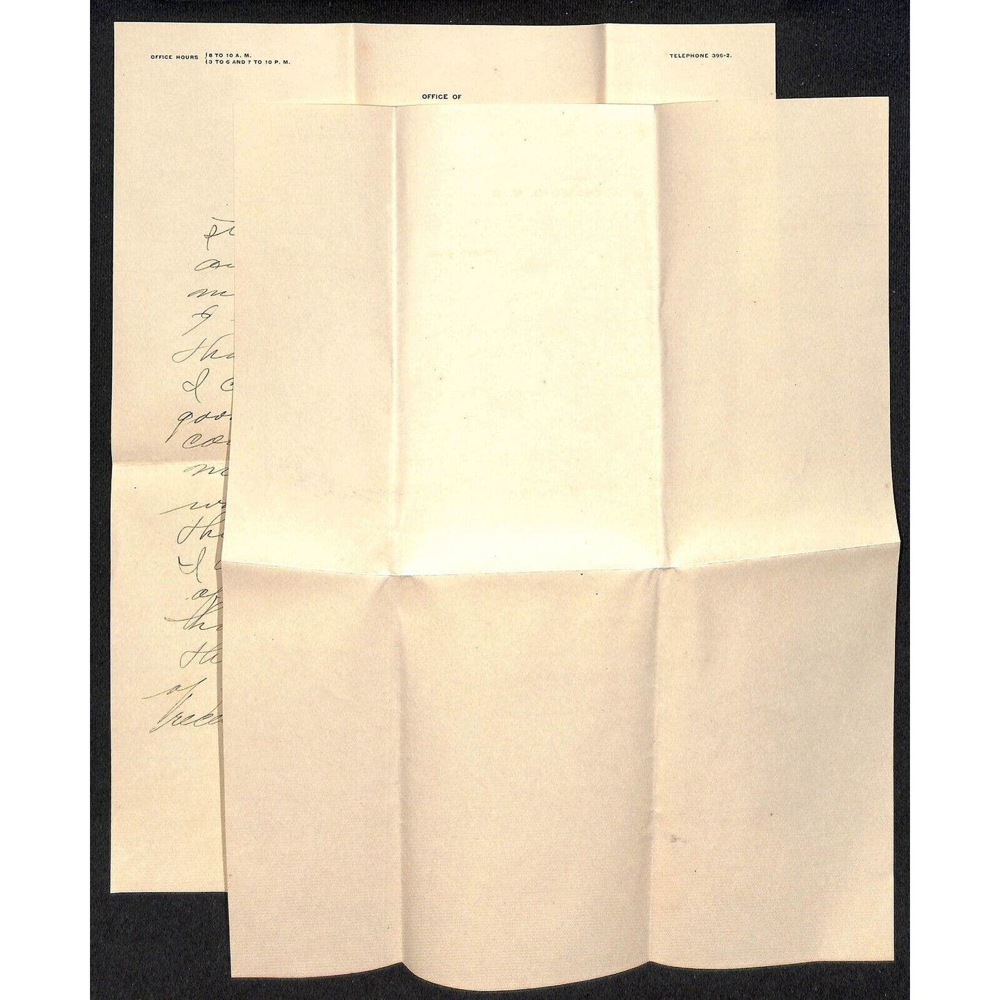 Newburgh, ME Amos W. Knowlton* 1906 Brewer R.H. Croxford, M.D. ALS re: Debts