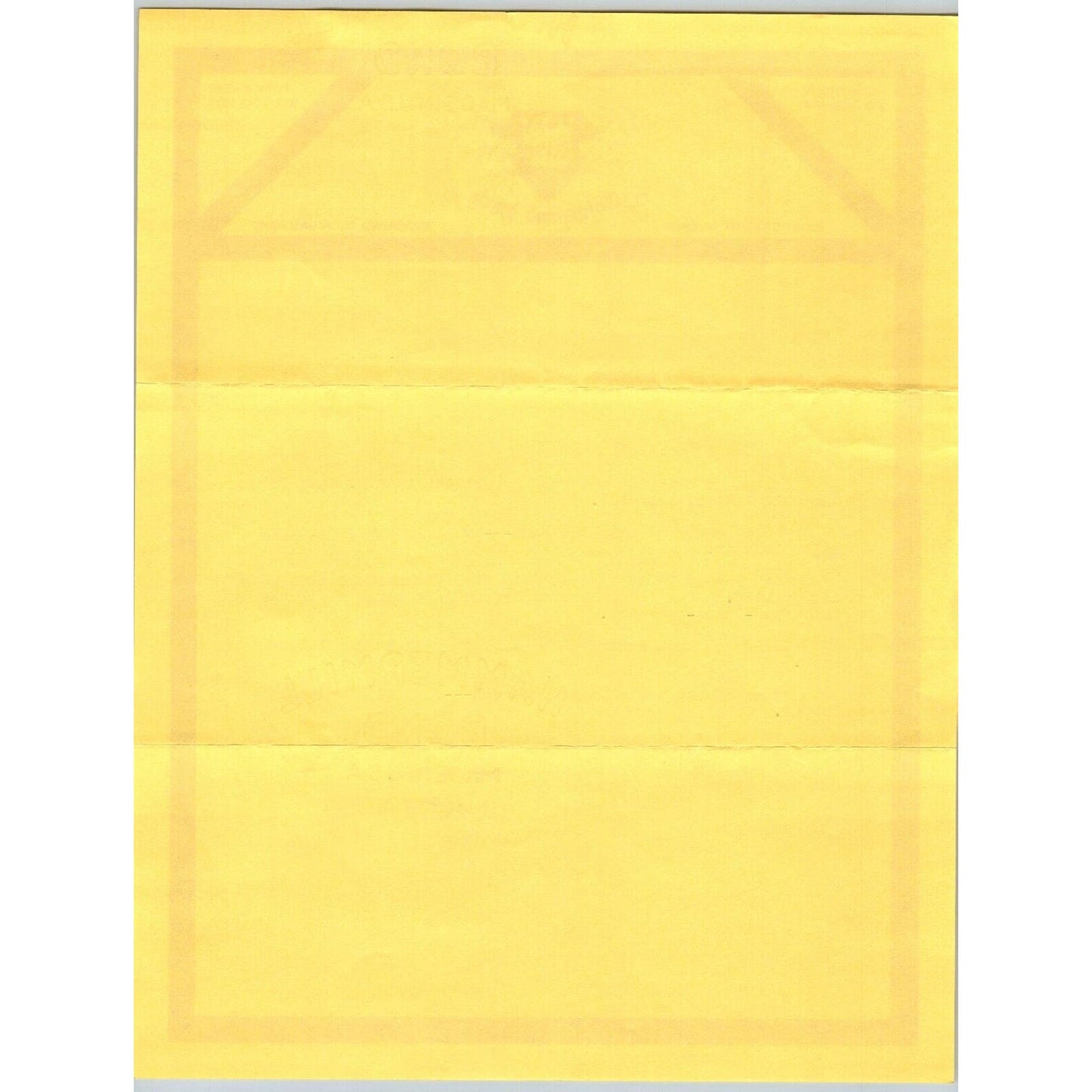 King Animated Park Walt King Circus Letterhead Stationary 1978 Scarce