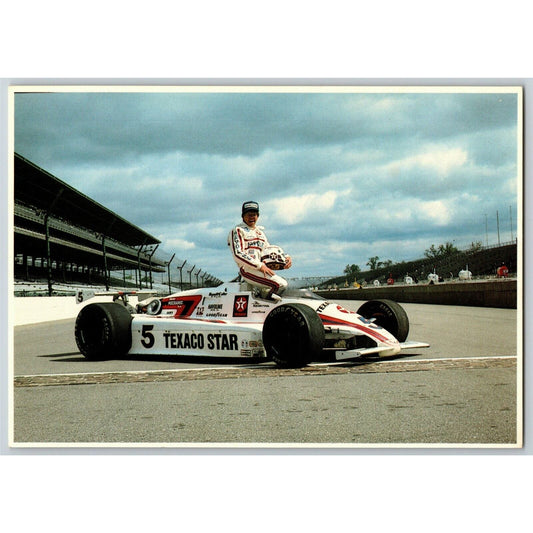 c1983 Indy 500 - Tom Sneva - Motor Speedway NOS 4" x 5 3/4" Postcard
