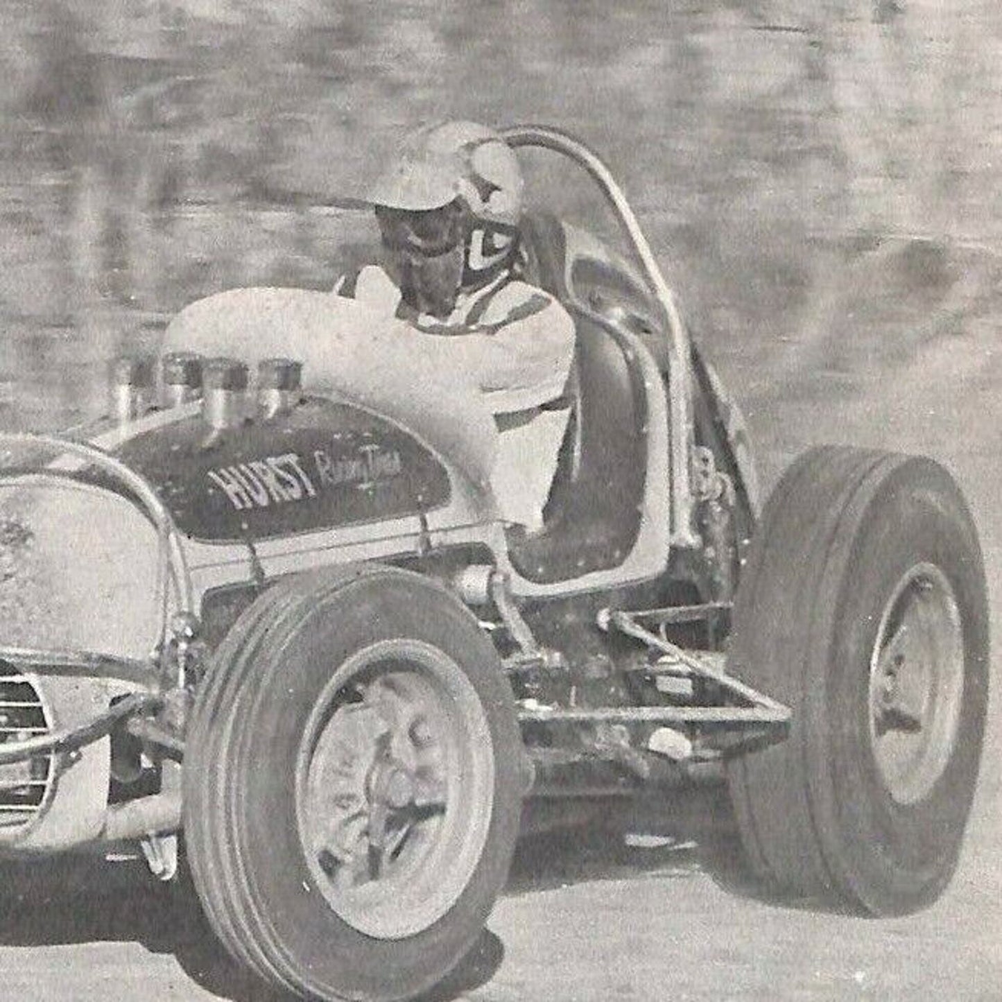 Scarce 7/16 1966 Sprint Car Auto Racing CRA Program Whiteman Speedway 16pp.