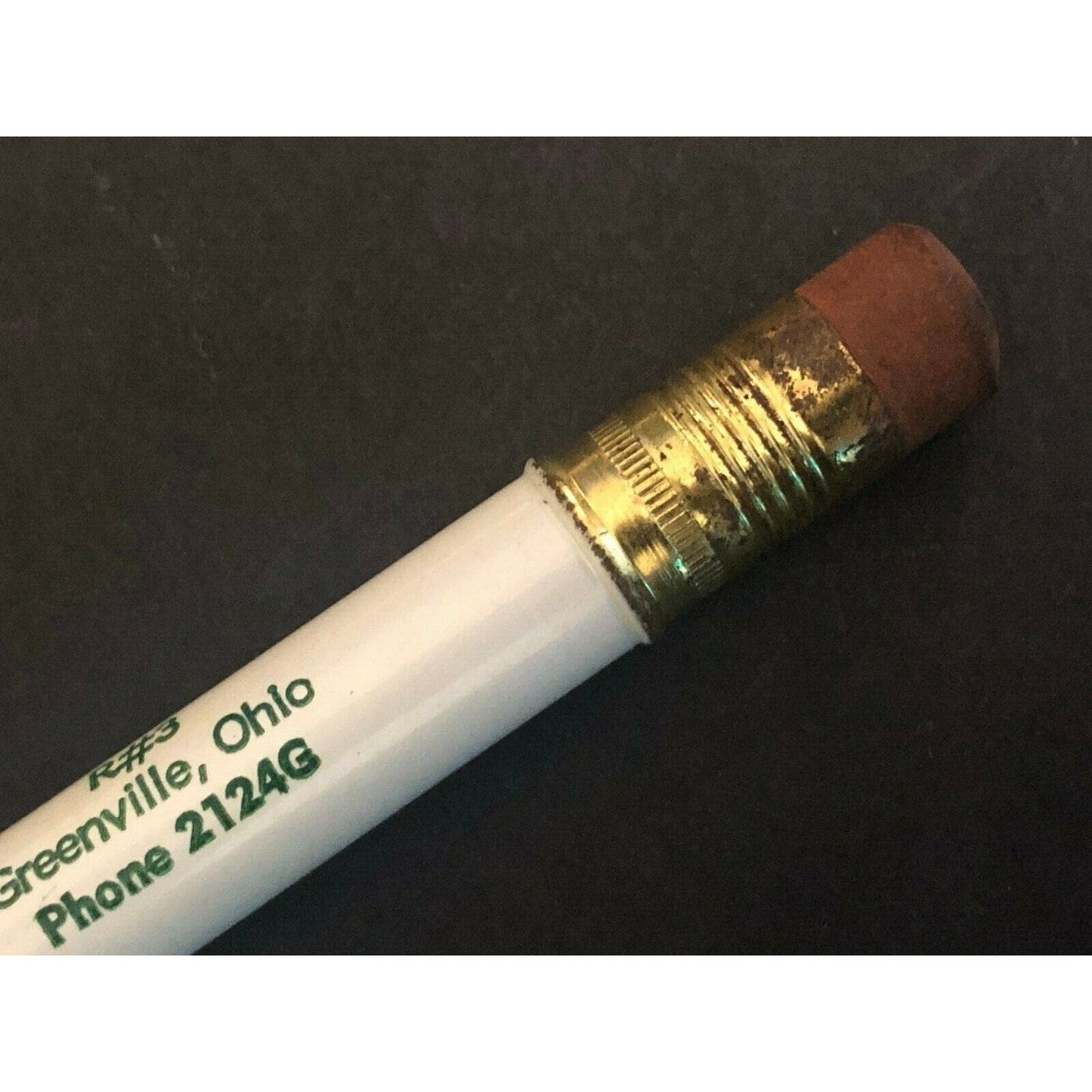 c1930's40's "Baby Chix Seed Oscar Ullom Greenville OH" Advertising Bullet Pencil