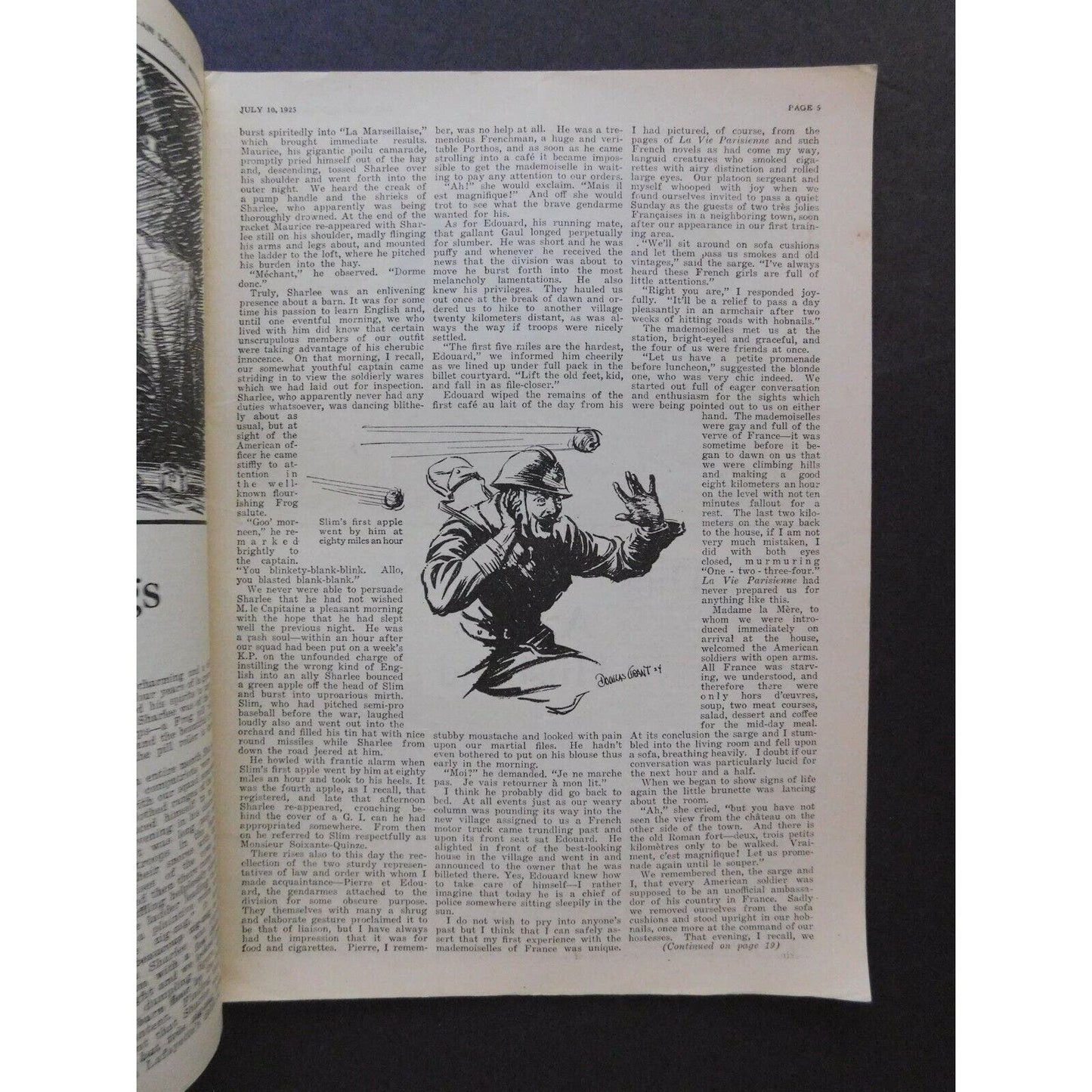 "The American Legion Weekly" July 10 1925 - 22 pgs.