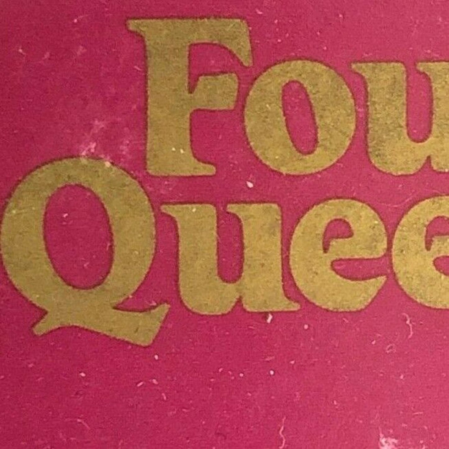 Vintage c1970's Full Matchbook "Four Queens Hotel Casino" Fremont St. Las Vegas