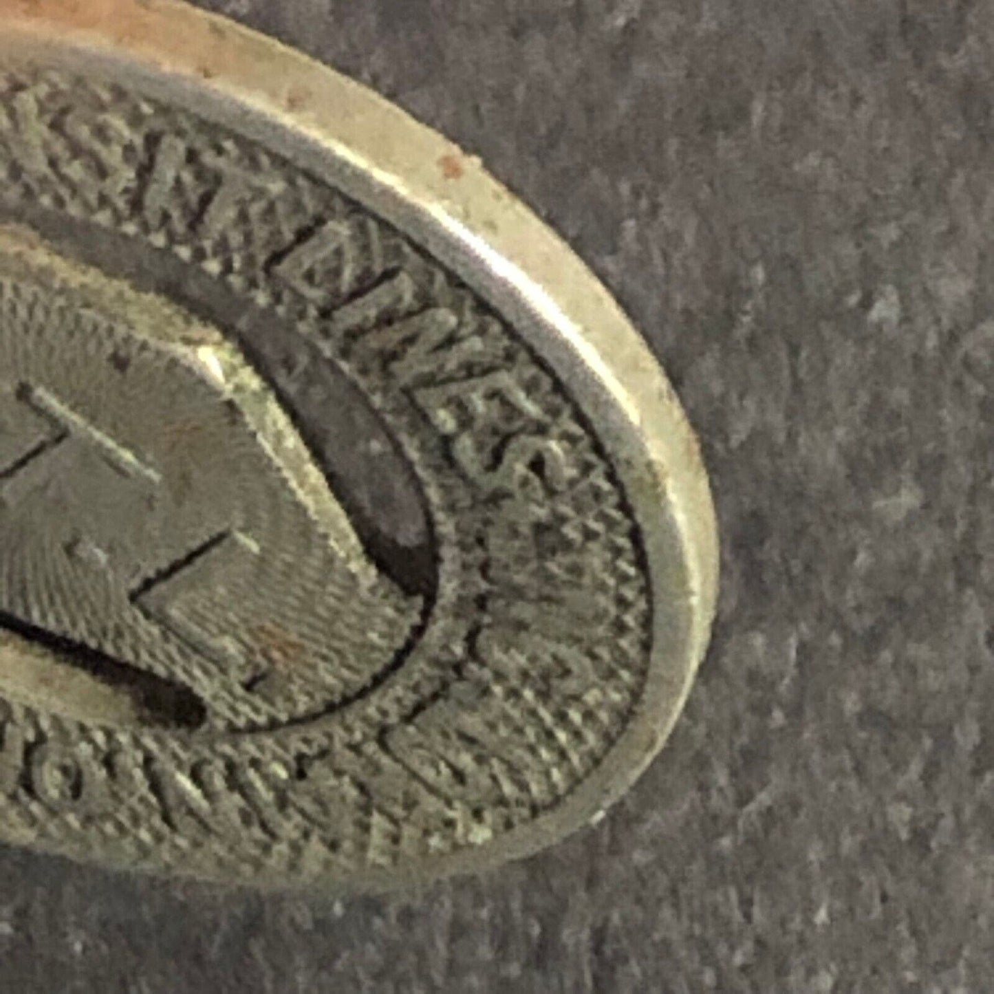 Employee's Transit Lines Inc. Lorain, OH G/F One Fare Transit Token 16.47mm
