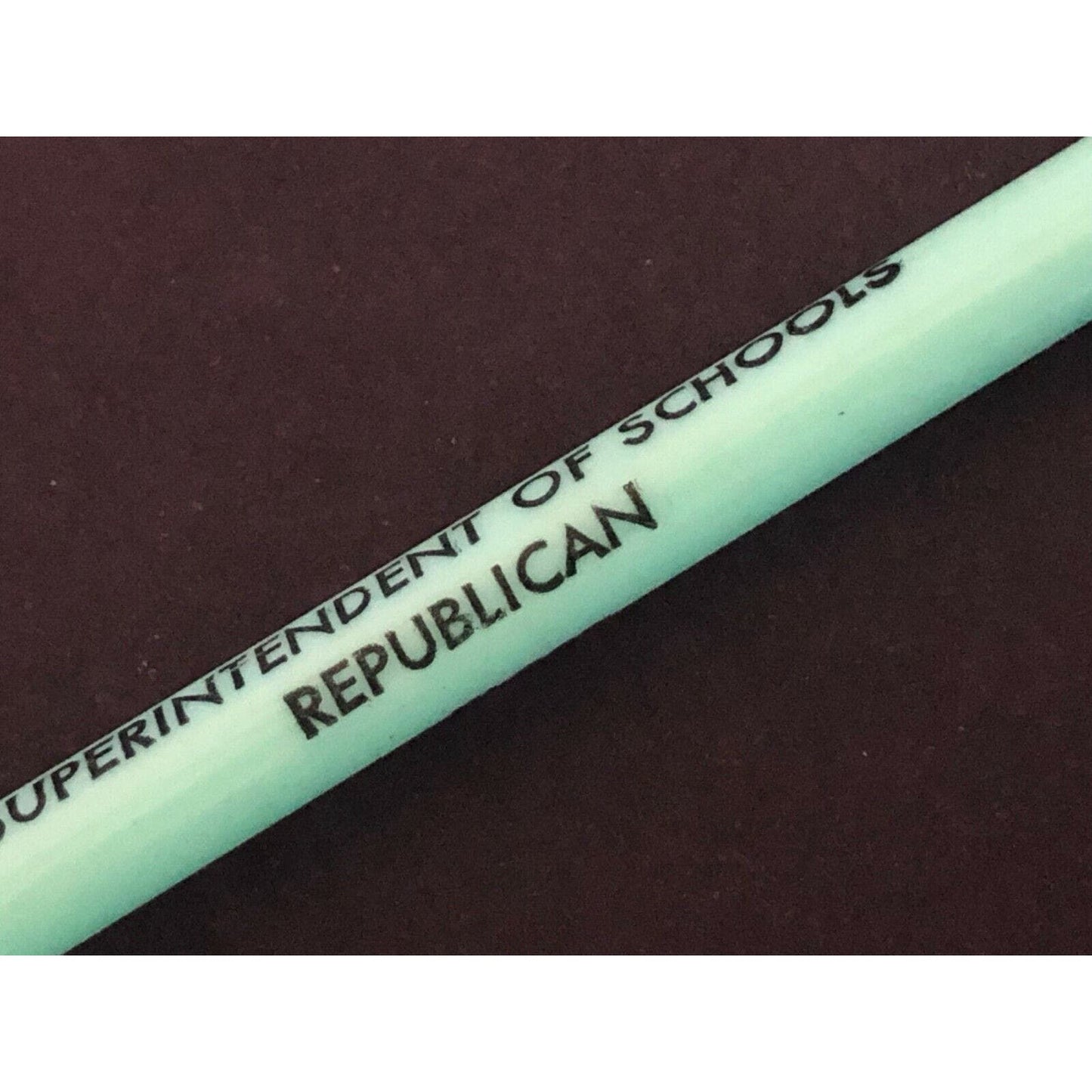 c1970's "Elect Raymond Caton McLean County Superintendent" Advertising Pen GC