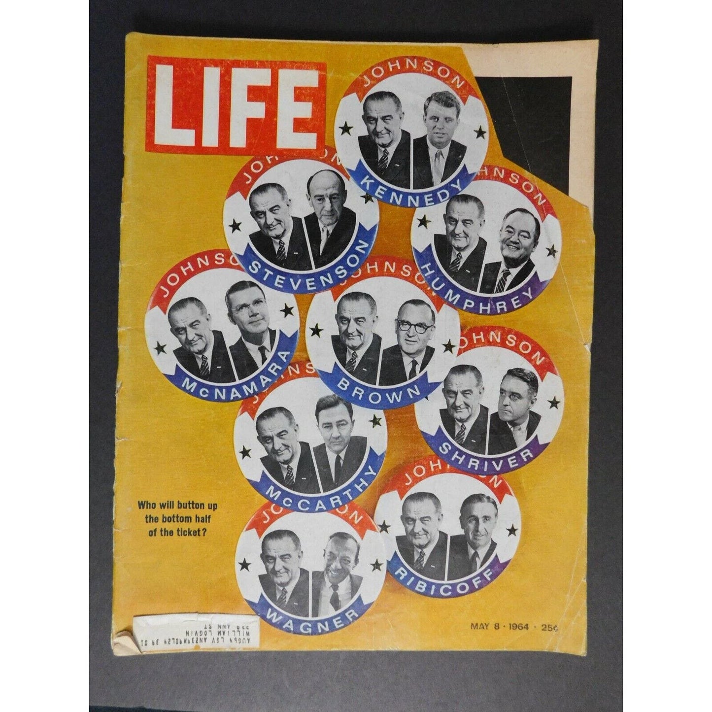 Life Magazine May 8 1964 - Presidential Elections - 126 pgs.